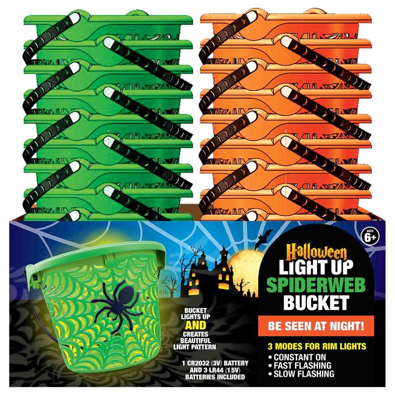 Magic Seasons Halloween Bucket Plastic