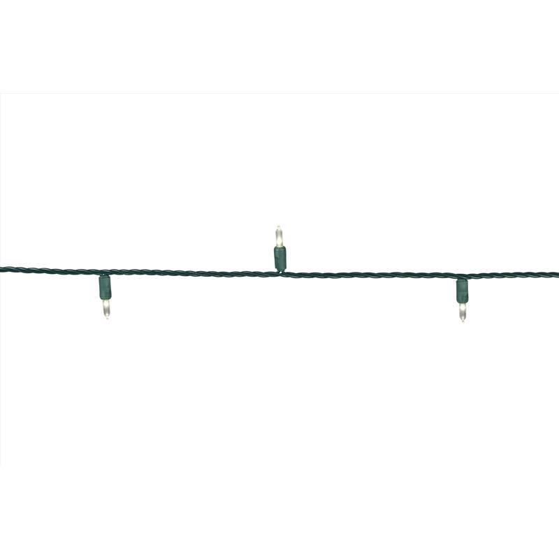 Celebrations Platinum LED T5 Pure White 50 ct String Christmas Lights 25 ft.