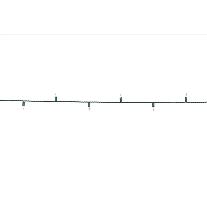 Celebrations Platinum LED T5 Pure White 50 ct String Christmas Lights 25 ft.