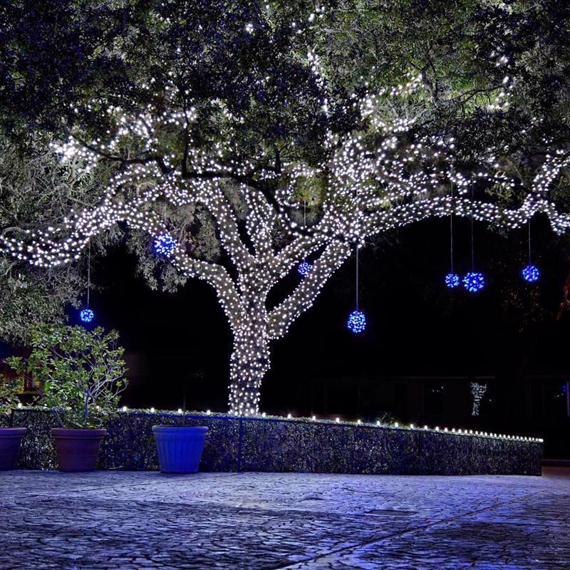 Celebrations Platinum LED T5 Pure White 50 ct String Christmas Lights 25 ft.