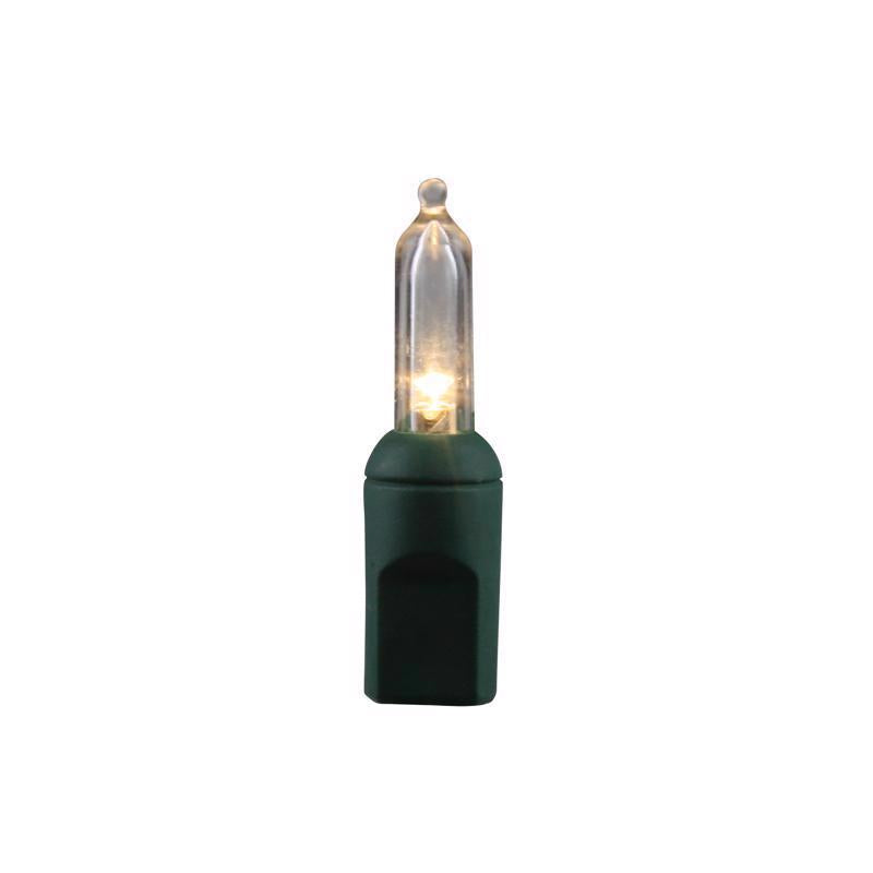 Celebrations Platinum LED T5 Champagne 50 ct String Christmas Lights 25 ft.