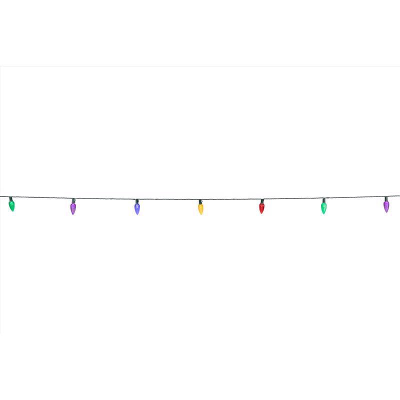 Celebrations Platinum LED C9 Multicolored 25 ct String Christmas Lights 25 ft.