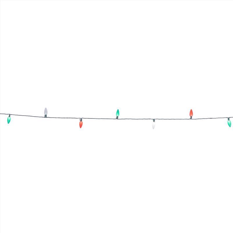 Celebrations Platinum LED C9 Multicolored 25 ct String Christmas Lights 25 ft.