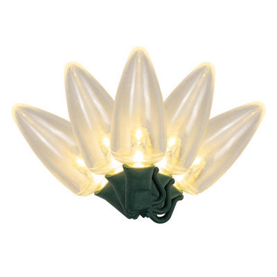Celebrations Platinum LED C9 Warm White 25 ct String Christmas Lights 25 ft.