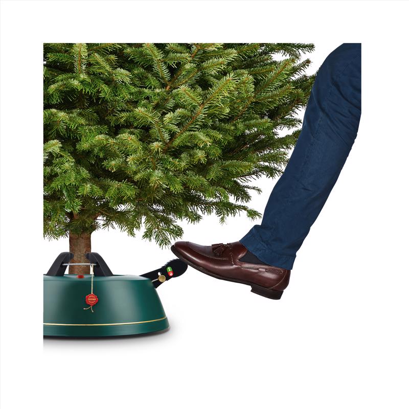 Krinner Tree Genie Small Metal Real Christmas Tree Stand 6 ft.