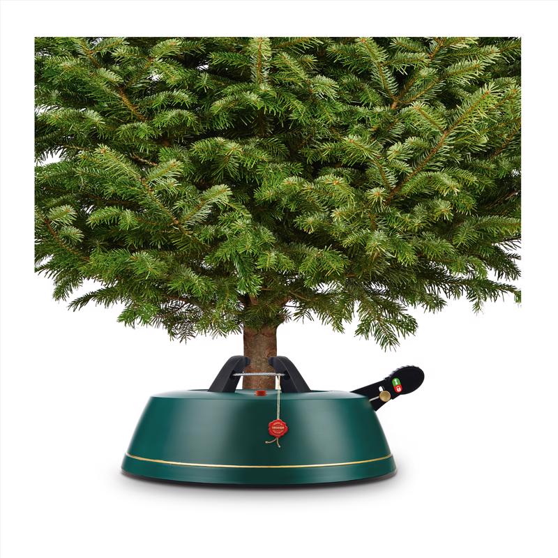 Krinner Tree Genie Small Metal Real Christmas Tree Stand 6 ft.