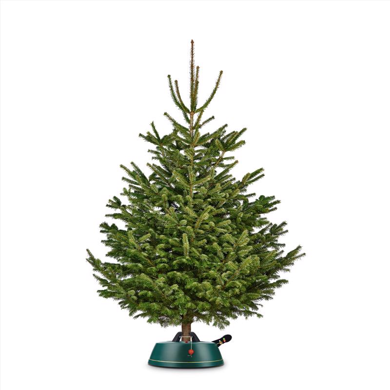 Krinner Tree Genie Small Metal Real Christmas Tree Stand 6 ft.