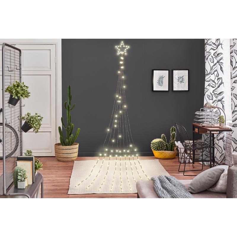 Celebrations LED Multi RGB Shooting Star 12 ft. Yard Decor
