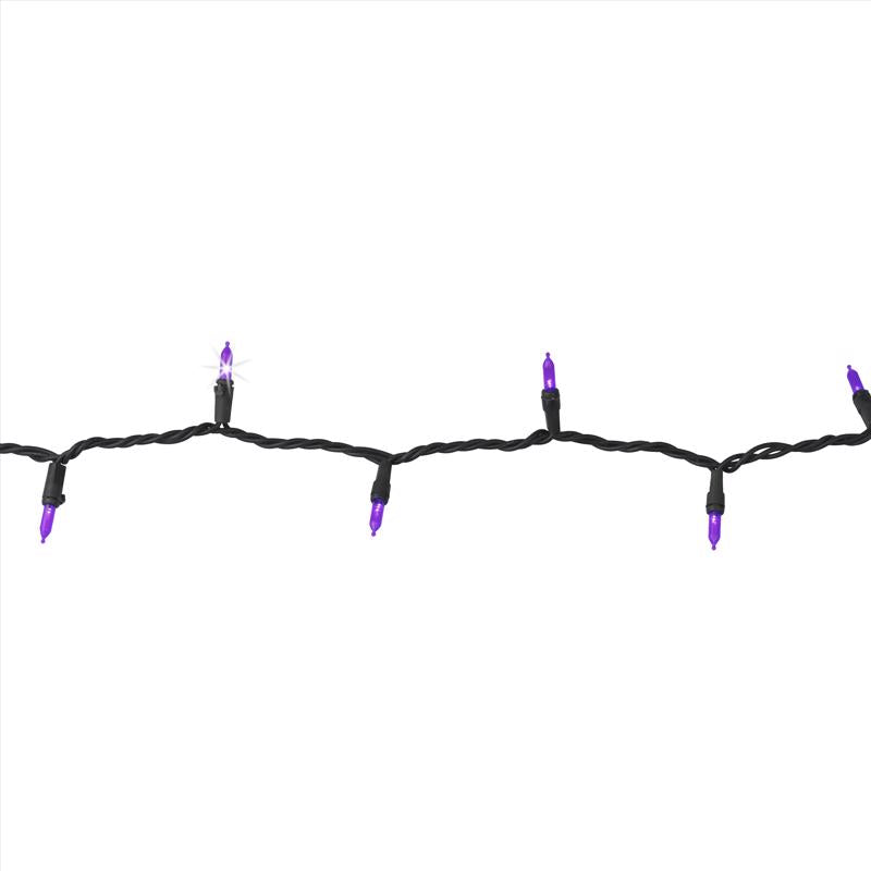 Celebrations Purple 100 ct LED Mini Halloween String Lights