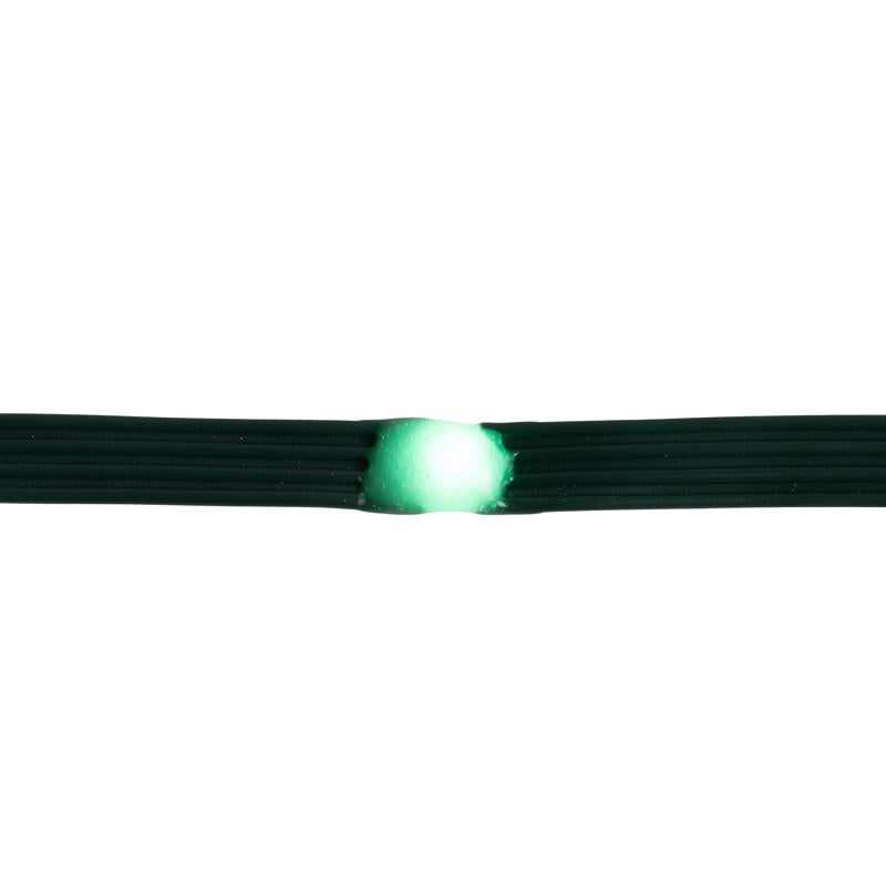 Celebrations LED Red/Green/Pure White 200 ct String Ribbon Light 33 ft.