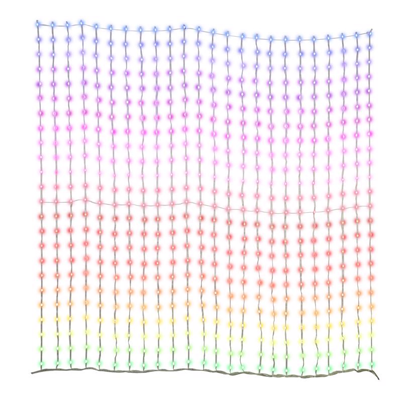 Celebrations LED RGB 576 ct Novelty Christmas Lights 4 ft.