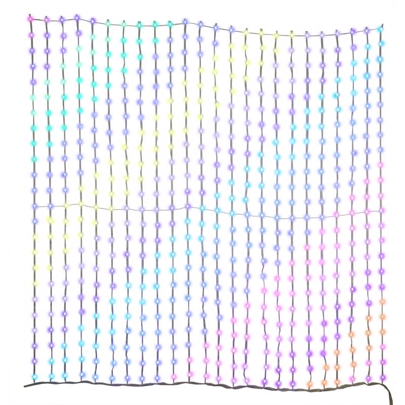 Celebrations LED RGB 576 ct Novelty Christmas Lights 4 ft.
