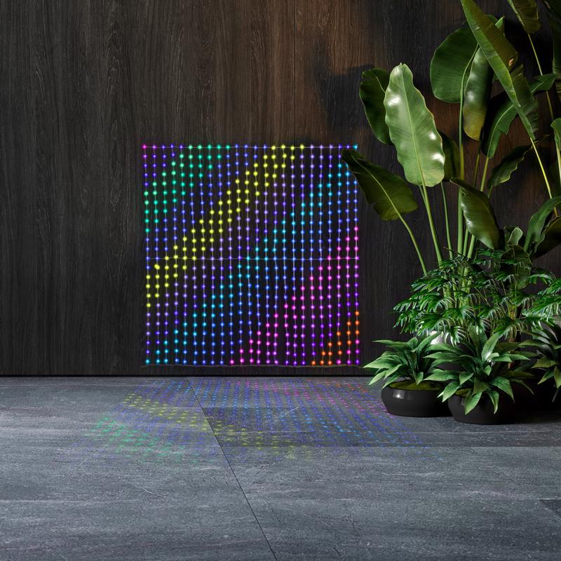 Celebrations LED RGB 576 ct Novelty Christmas Lights 4 ft.
