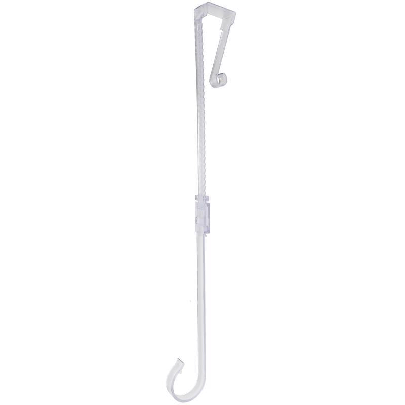 Celebrations Adjustable Wreath Hanger Holiday Over The Door Hook Plastic