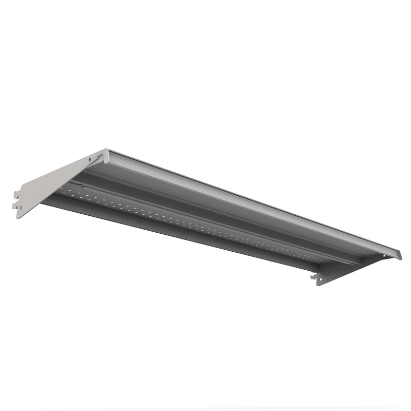 Lozier 48 in. W X 13 in. D Cool White Steel Shelf 2 pk