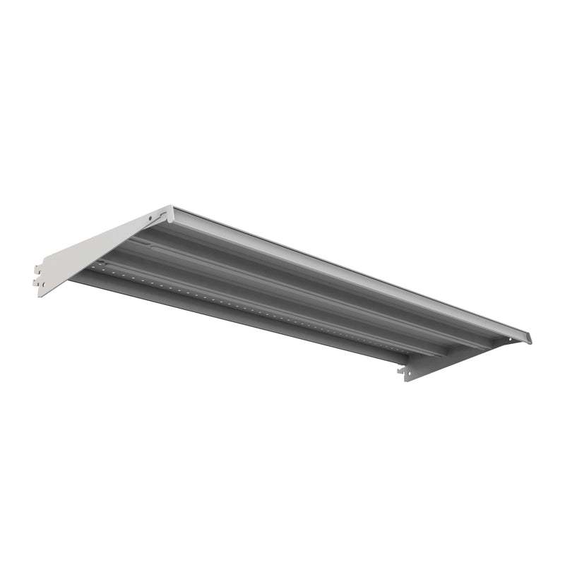 Lozier 48 in. W X 16 in. D Cool White Steel DL Style Shelf 2 pk