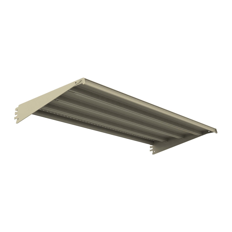 Lozier 48 in. W X 22 in. D Platinum Steel DL Style Shelf 2 pk