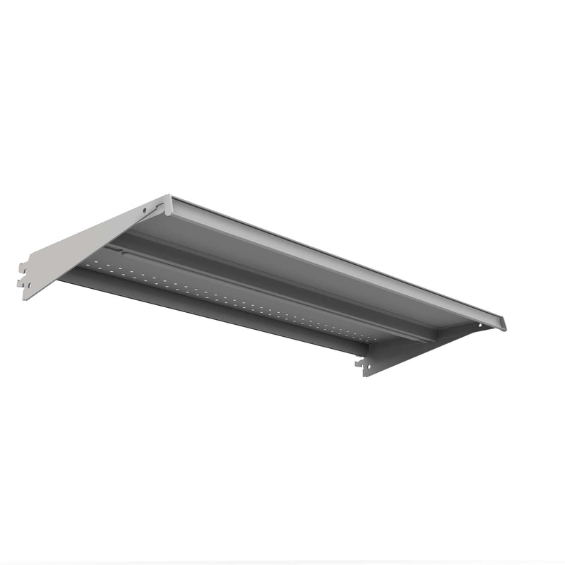 Lozier 36 in. W X 15 in. D Cool White Steel DL Style Shelf 2 pk
