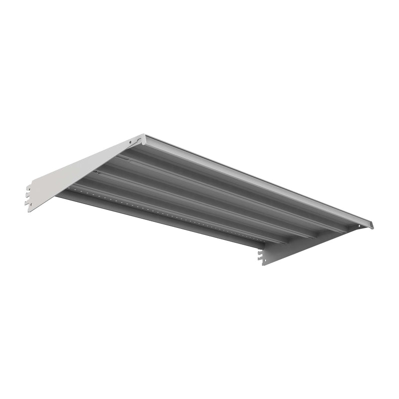 Lozier 48 in. W X 22 in. D Cool White Steel DL Style Shelf 2 pk