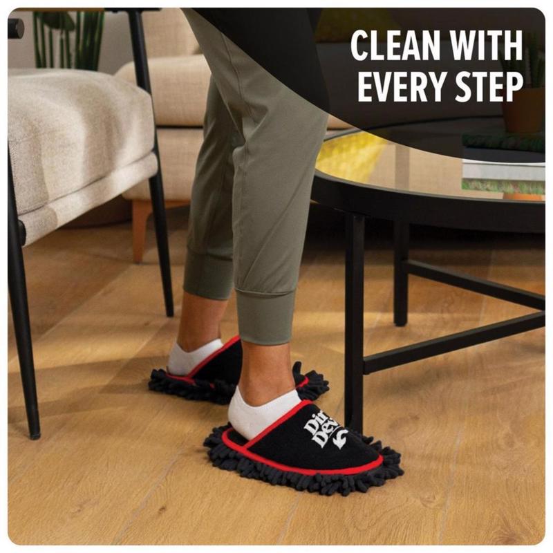 Dirt Devil Microfiber Cleaning Slippers