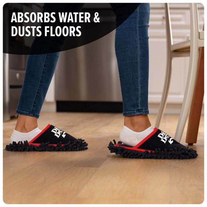 Dirt Devil Microfiber Cleaning Slippers