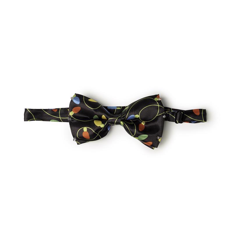 Lotsa Lights LED Multicolor Christmas Bow 5 in.