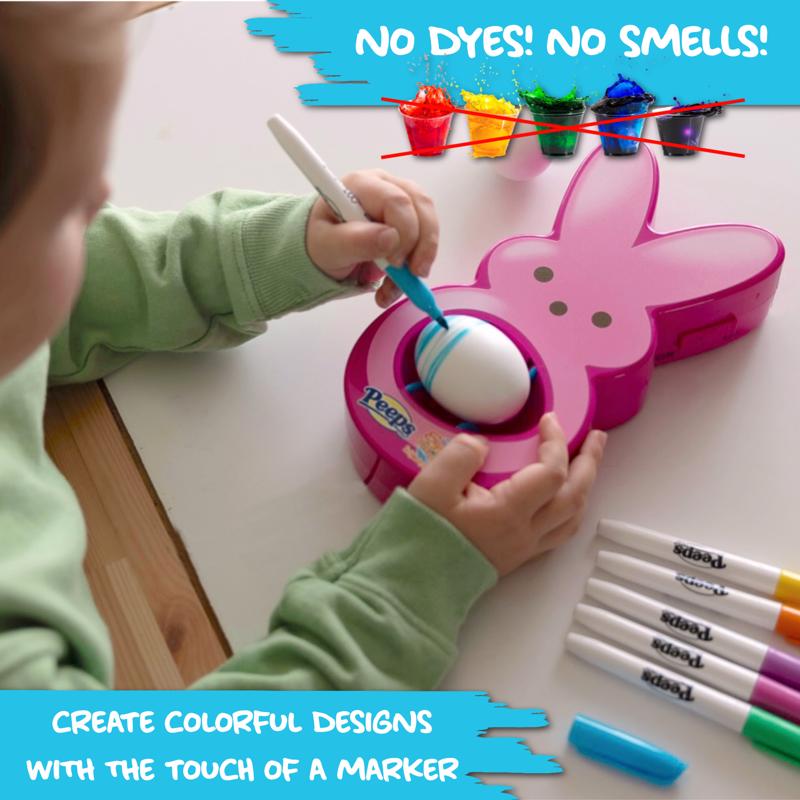 Hey Buddy Hey Pal Peeps Eggmazing Easter Egg Decorator Pink