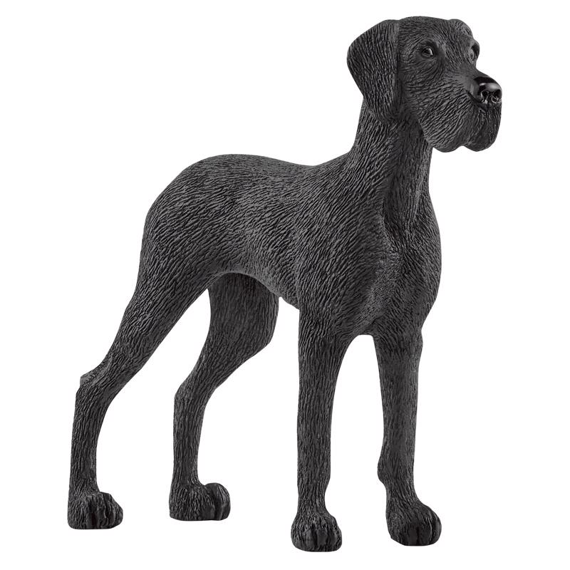 Schleich Great Dane Dog Figurine Black