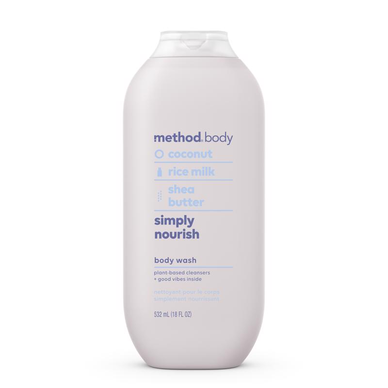 Method Simply Nourish Scent Body Wash 18 oz