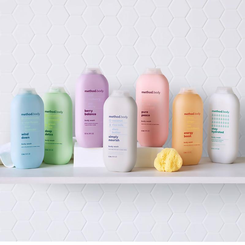Method Simply Nourish Scent Body Wash 18 oz