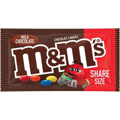 M&M's Milk Chocolate Chocolate Candies 3.14 oz