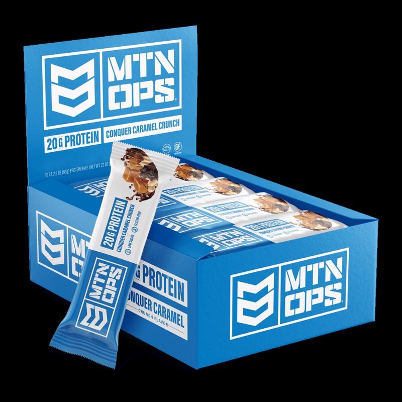 MTN OPS Performance Carmel Crunch Protein Bar 2 oz Packet