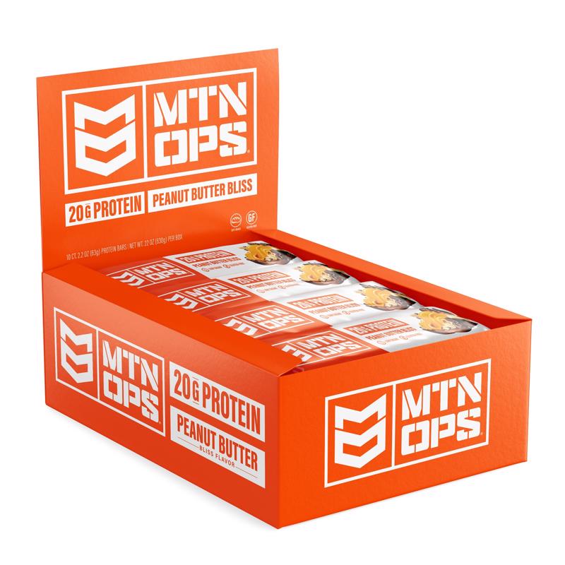 MTN OPS Performance Peanut Butter Protein Bar 2 oz Packet