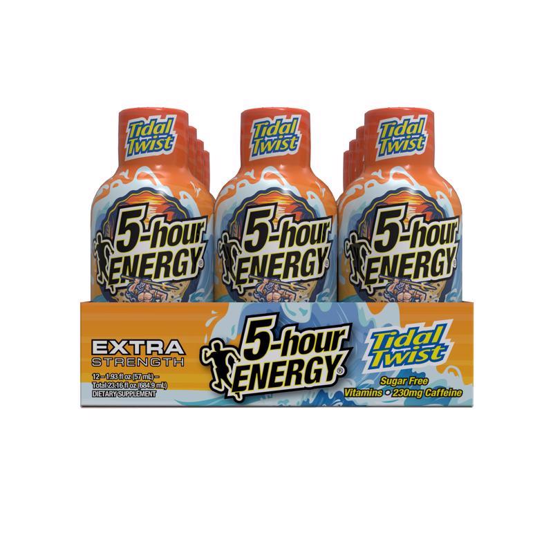 5-hour Energy Tidal Twsit Sugar Free Tidal Twist Energy Shot 1.9 fl. oz.