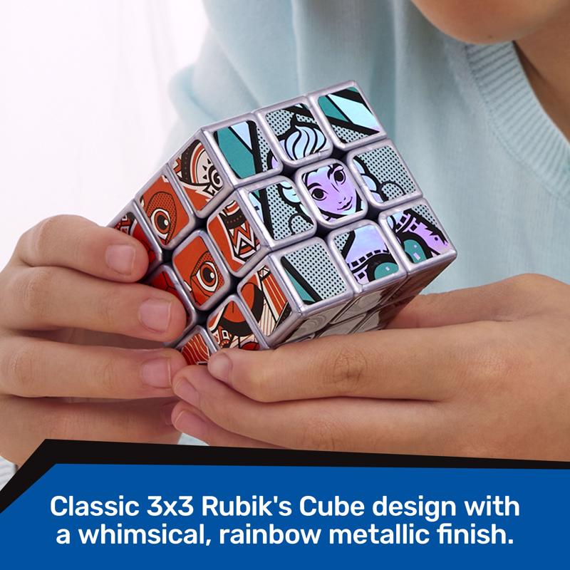 Rubiks Disney Cube Puzzle Multicolored