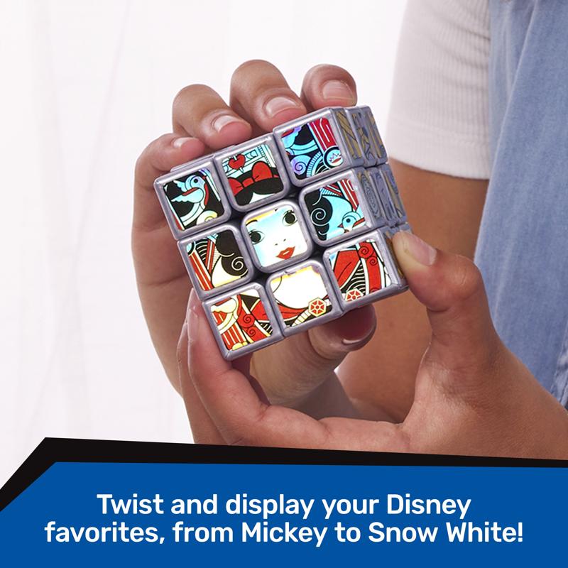 Rubiks Disney Cube Puzzle Multicolored