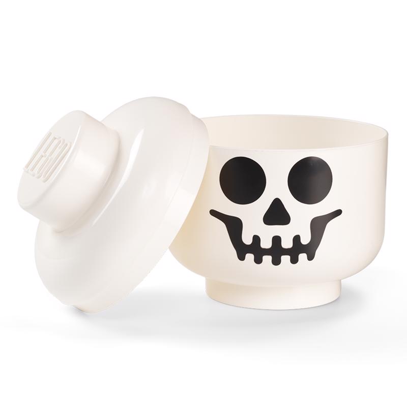 LEGO Licensed Skeleton Large Storage Head White