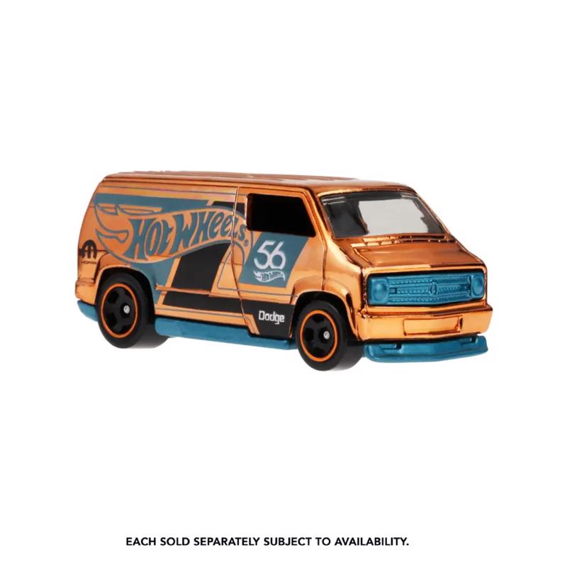 Hot Wheels Anniversary 1:64 Scale Die-Cast Pearl & Chrome Toy Cars Multicolored