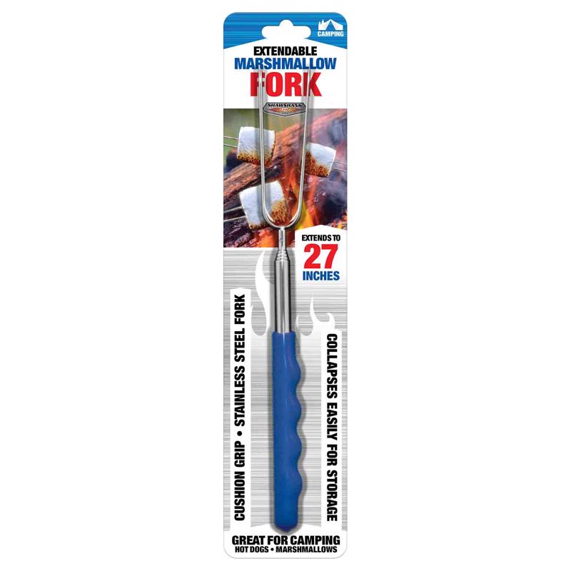 Shawshank LEDz Stainless Steel Blue/Silver Extenable Fork