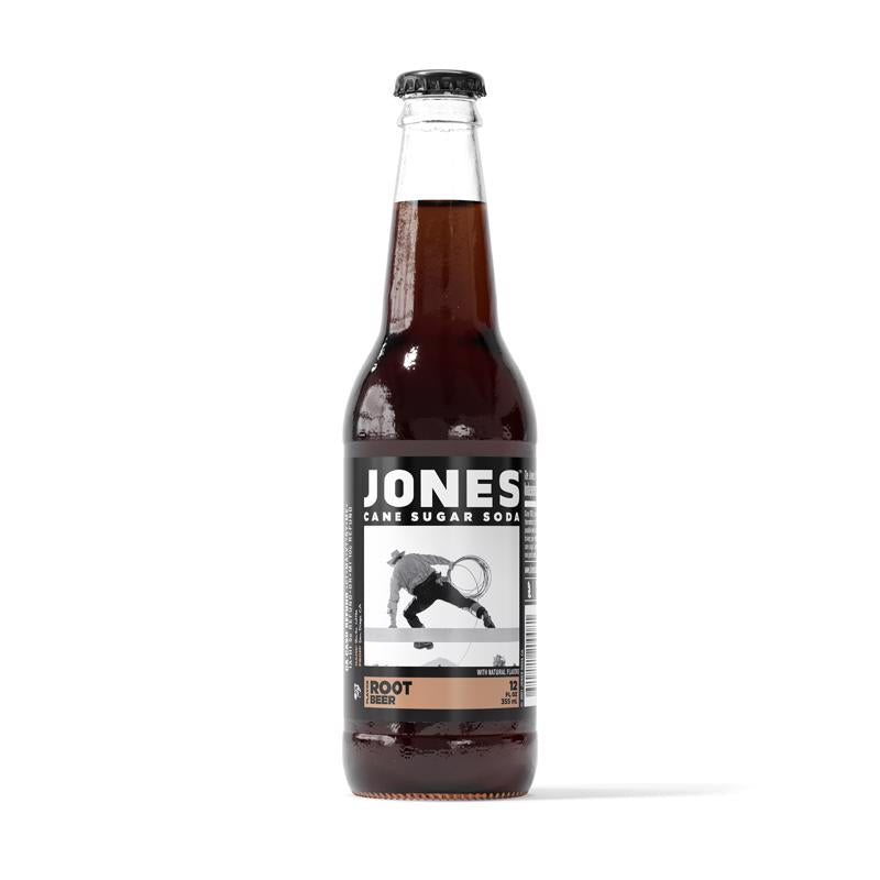 Jones Soda Root Beer Cane Sugar Soda 12 oz