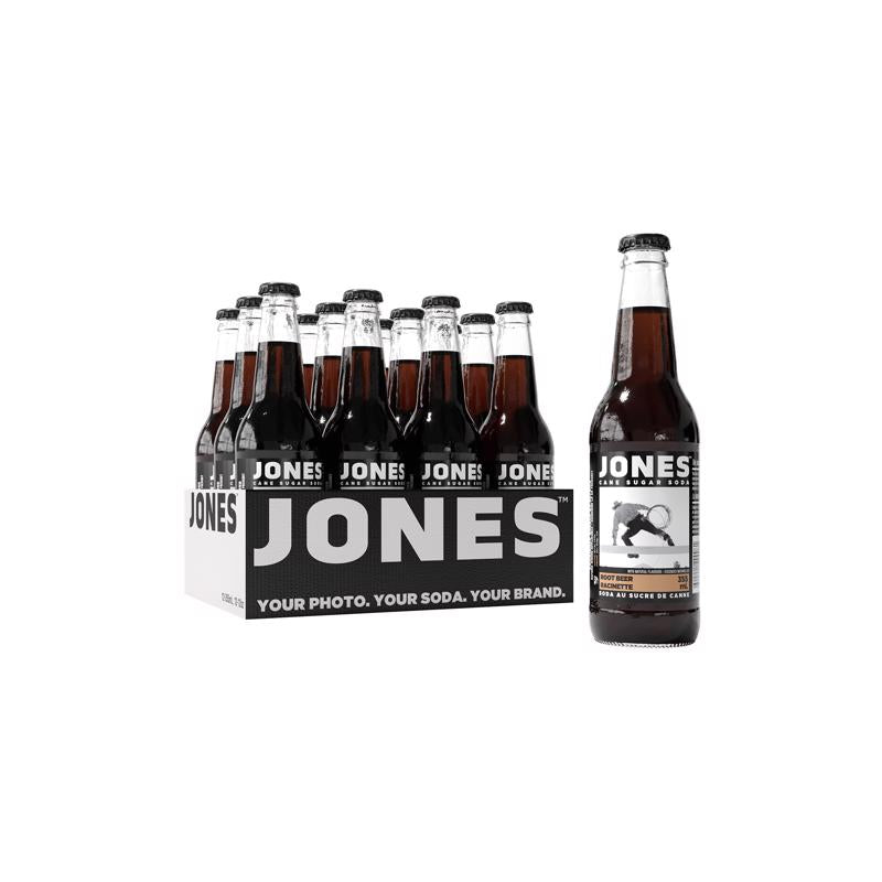 Jones Soda Root Beer Cane Sugar Soda 12 oz