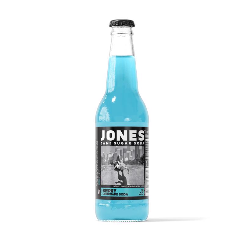 Jones Soda Berry Cane Sugar Soda 12 oz