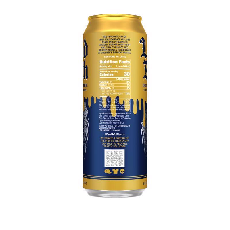 Liquid Death Dead Billionaire Tea 19.2 oz