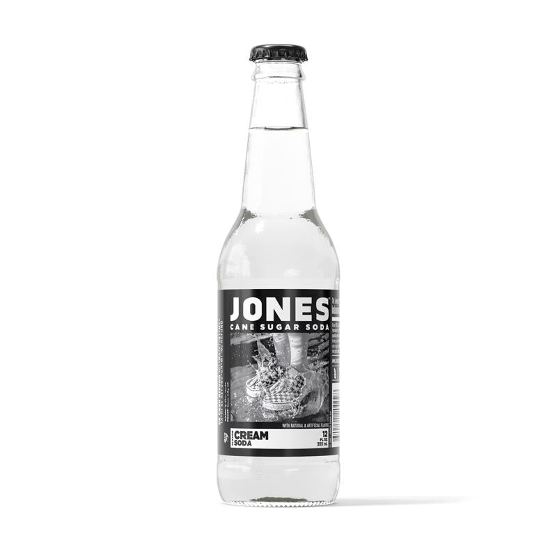 Jones Soda Cream Cane Sugar Soda 12 oz