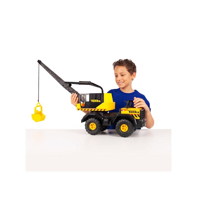 Tonka Crane Steel Cab Black/Yellow