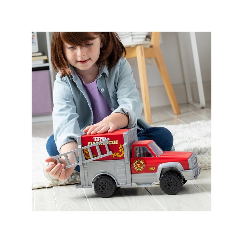 Tonka Classics Fire Rescue Truck Multicolored