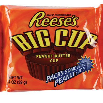 Reese's Big Cup Milk Chocolate Peanut Butter Candy Bar 1.4 oz