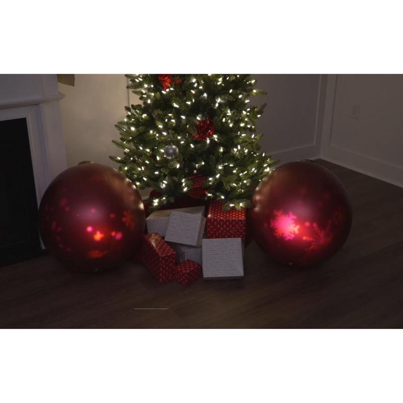 Mindscope Red Inflatable Ornament Animated Decor