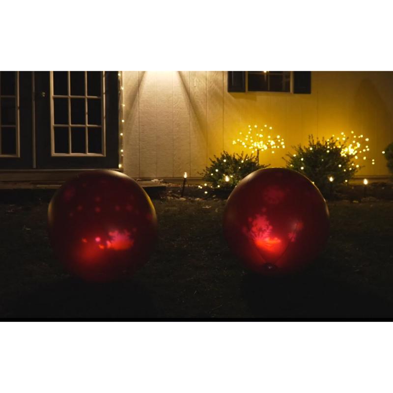 Mindscope Red Inflatable Ornament Animated Decor
