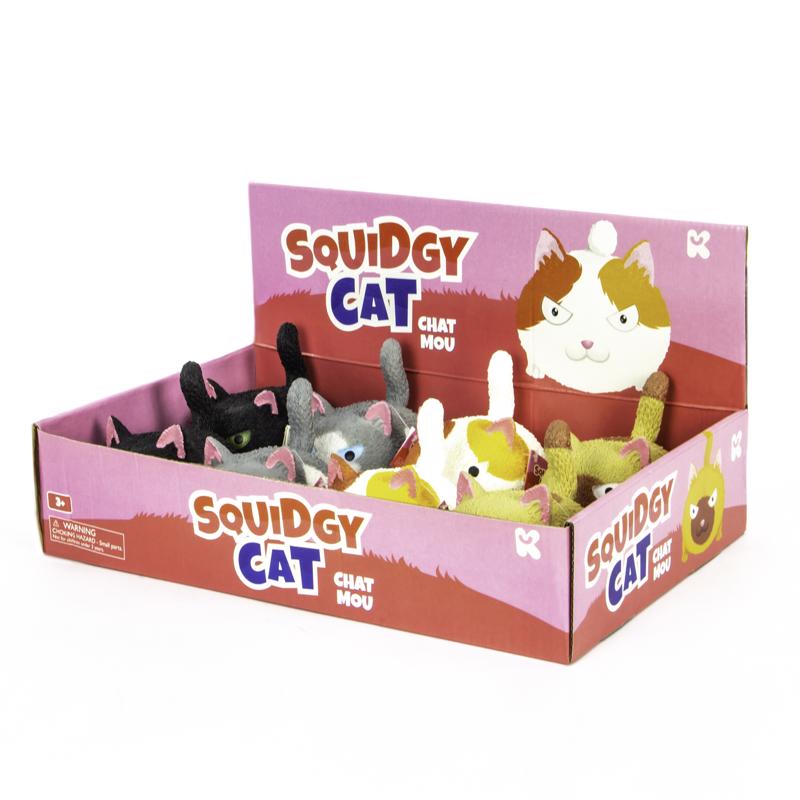 Keycraft Squidgy Cat Assorted